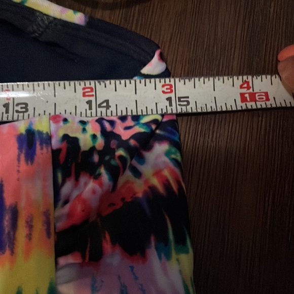 Athleta halter tie dye print swim top . New without tags . SZ XL - Picture 8 of 10